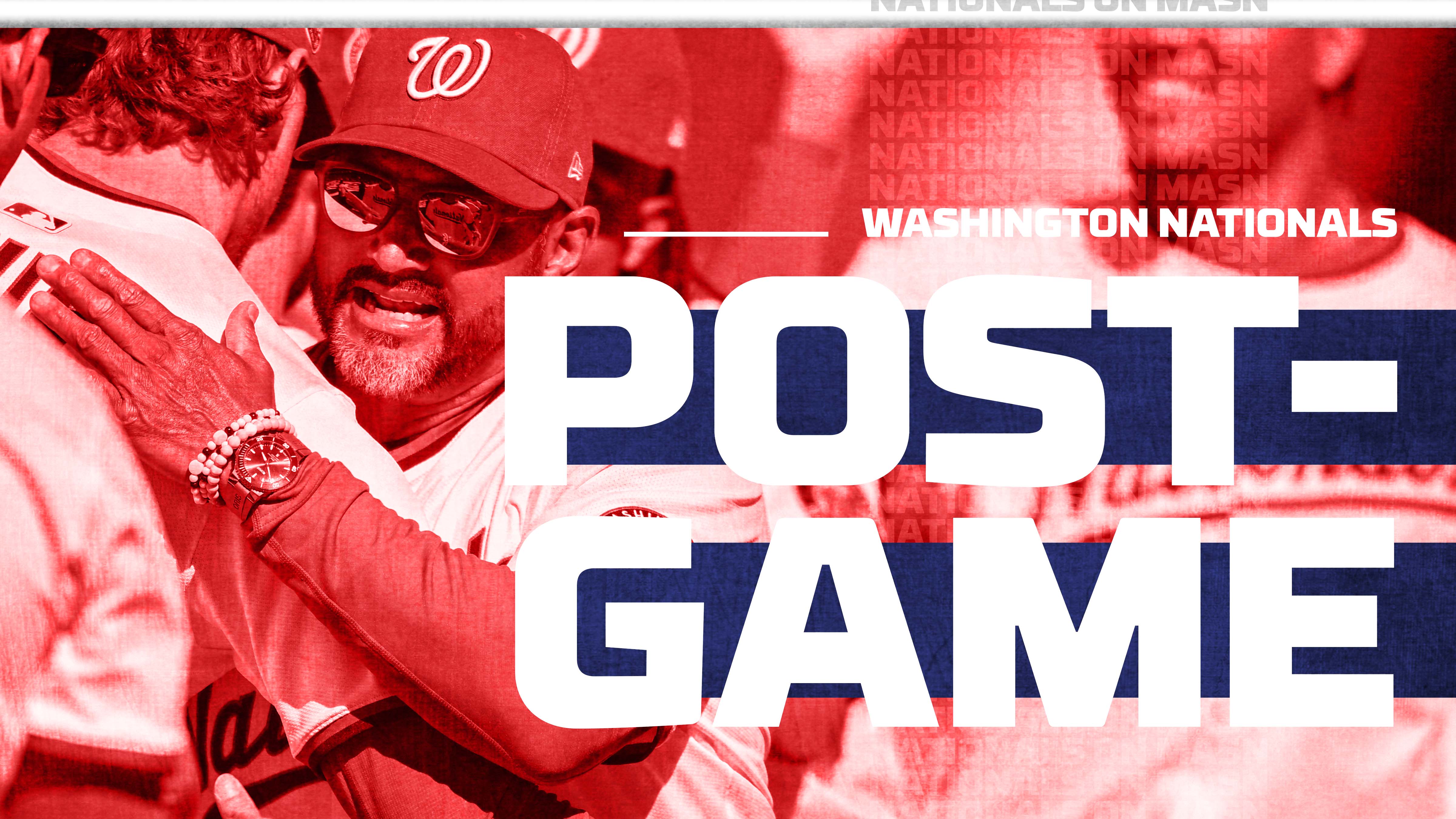 Davey Martinez after Nats' walk-off win